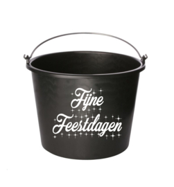 Fijne Feestdagen - cadeau emmer