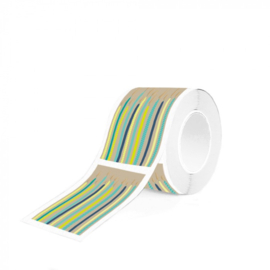 Cadeaustickers – Candle Gold – Bright (per 10 stuks)