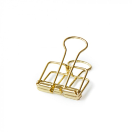 Binder Clips - Gold klein (per 2 stuks)