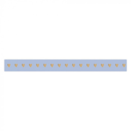 Cadeaulint – Heart Sky Blue (10mm x 5m)