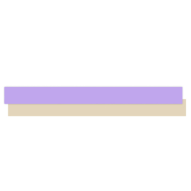 Cadeaulint - Uni Dark Lilac – Binnenkant Nude (10mm x 5m)