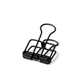 Binder Clips - Zwart klein (per 2 stuks)