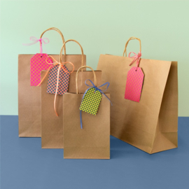 Cadeaulabel – Multi Sizes – Check (per 3 stuks)