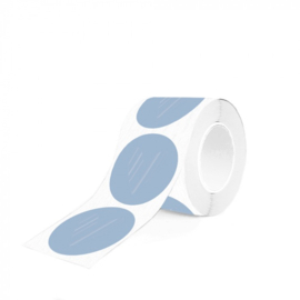 Cadeaustickers - Heart Polar Blue (per 10 stuks)