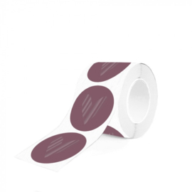 Cadeaustickers - Heart Beet Red (per 10 stuks)