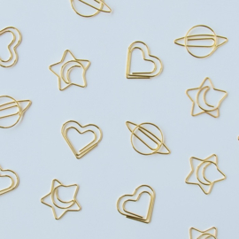 Clips - Jupiter - Gold (per 5 stuks)