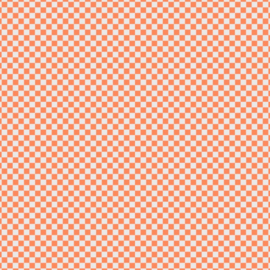 Vloeipapier – Check Fluor Orange (50cm x 70cm)