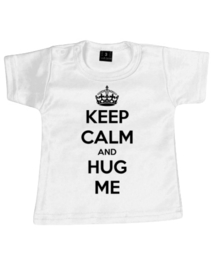 T-shirt Keep calm and hug me