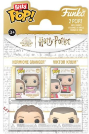 Funko Bitty POP! Harry Potter: Hermione Granger and Victor Krum (2 Pack)