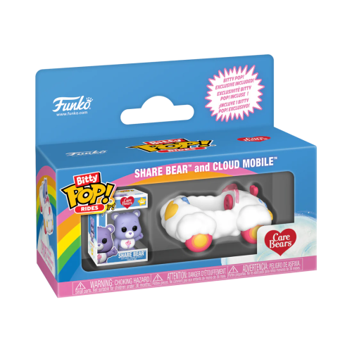 Funko Bitty POP! Rides Care Bears: Share Bear and Cloud Mobile