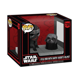 Funko POP! Deluxe Star Wars Darkside: Kylo Ren with Darth Vader's Helmet #739