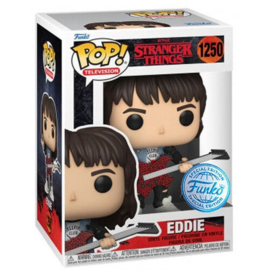 Funko POP! Stranger Things: Eddie with Guitar #1250 Special Edition
