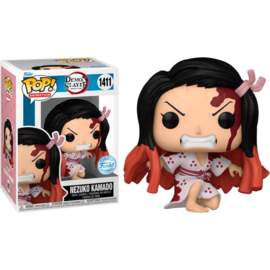 Funko POP! Demon Slayer: Nezuko Kamado (Kneeling) #1411 Special Edition