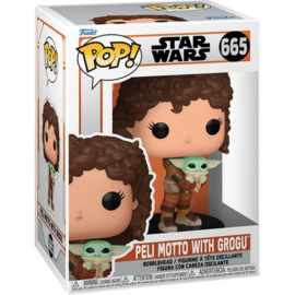 Funko POP! Star Wars: Peli Motto with Grogu #665