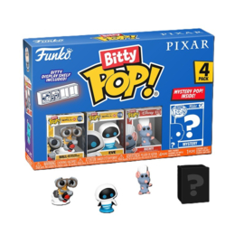 Funko Bitty POP! Pixar: Wall-E (4 Pack)