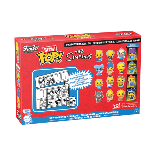 Funko Bitty POP! The Simpsons: Itchy (4 Pack)