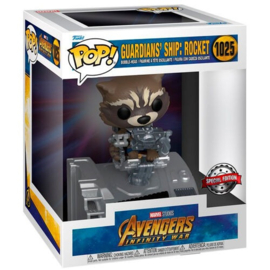 Funko POP! Marvel Guardians Ship: Rocket #1025 Special Edition