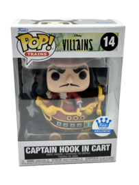 Funko POP! Disney Villains: Captain Hook in Cart #14 Funko Exclusive