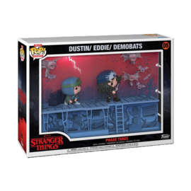 Funko POP! Moment Deluxe Stranger Things: Dustin / Eddie / Demobats Phase Three #05