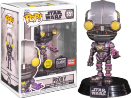 Funko POP! Star Wars: Proxy Glow in the Dark (Gaming Greats) #551 Special Edition