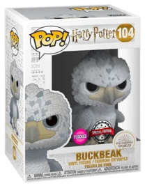 Funko POP! Harry Potter: Buckbeak Flocked #104 Special Edition