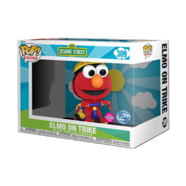 Funko POP! Sesame Street: Elmo on Trike #309 Flocked Special Edition