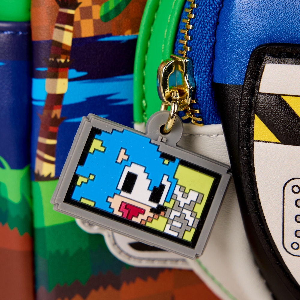 Loungefly Mini Backpack Sega: Sonic