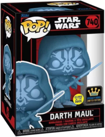 Funko POP Star Wars Darkside: Darth Maul #740 Glow in the Dark Specialty Series Limited Edition