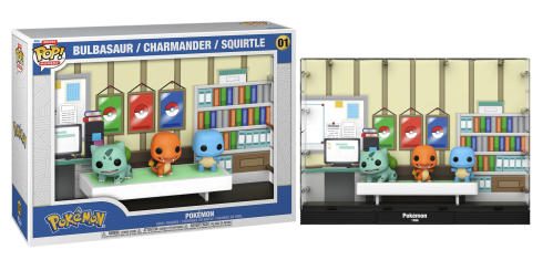 Funko POP! Moment Deluxe Pokemon: Pokemon Starters 1996 #01