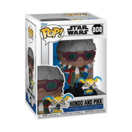 Funko POP! Star Wars The Clone Wars: Hondo & Pikk #808