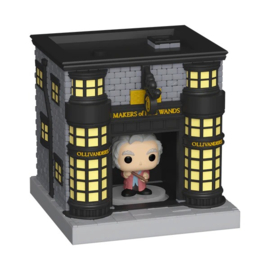 Funko Bitty POP! Towns Harry Potter: Garrick Ollivander and Ollivanders Wand Shop