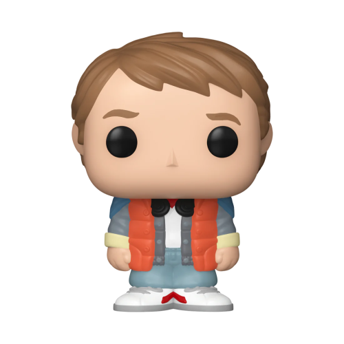 Funko Bitty POP! Rides Back to the Future: Marty McFly and Time Machine