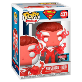 Funko POP! Superman Red #437 Fall Convention 2022 Limited Edition