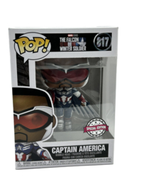 Funko POP! Marvel The Falcon and the Winter Soldier: Captain America #817 Special Edition