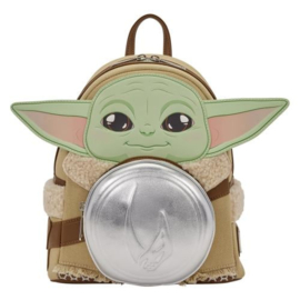 Loungefly Mini Backpack Star Wars The Mandalorian: Grogu & Anzellan