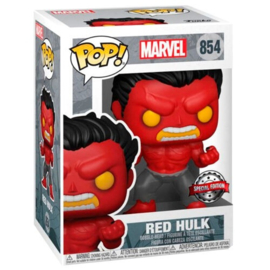 Funko POP! Marvel: Red Hulk #854 Special Edition