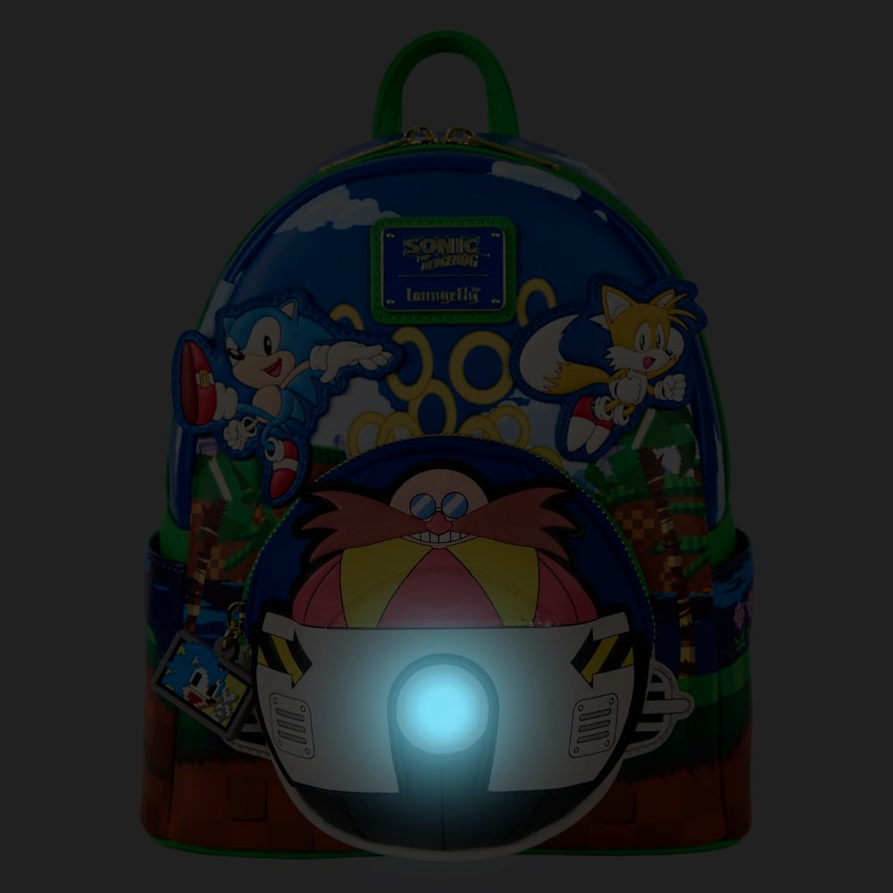 Loungefly Mini Backpack Sega: Sonic