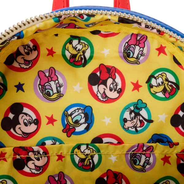 Loungefly Mini Backpack and Headband Disney: Classic Mickey & Friends