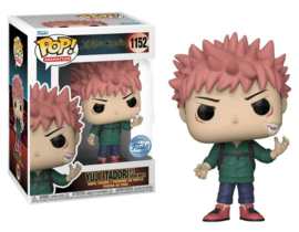 Funko POP! Jujutsu Kaisen: Yuji Itadori with Sukuna Mouth #1152 Special Edition