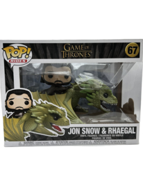 Funko POP! Game of Thrones: Jon Snow & Rhaegal #67