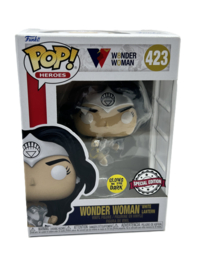 Funko POP! Wonder Woman White Lantern #423 Glow in the Dark Special Edition