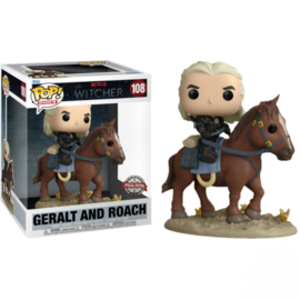 Funko POP! The Witcher: Geralt and Roach #108 Special Edition