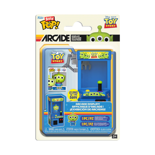 Funko Bitty POP! Arcade Disney Pixar Toy Story: Alien Glow in the Dark