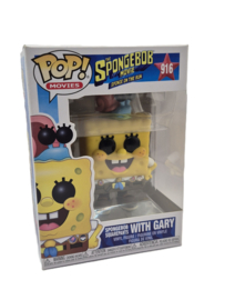 Funko POP! The Spongebob Movie: Spongebob Squarepants with Gary #916