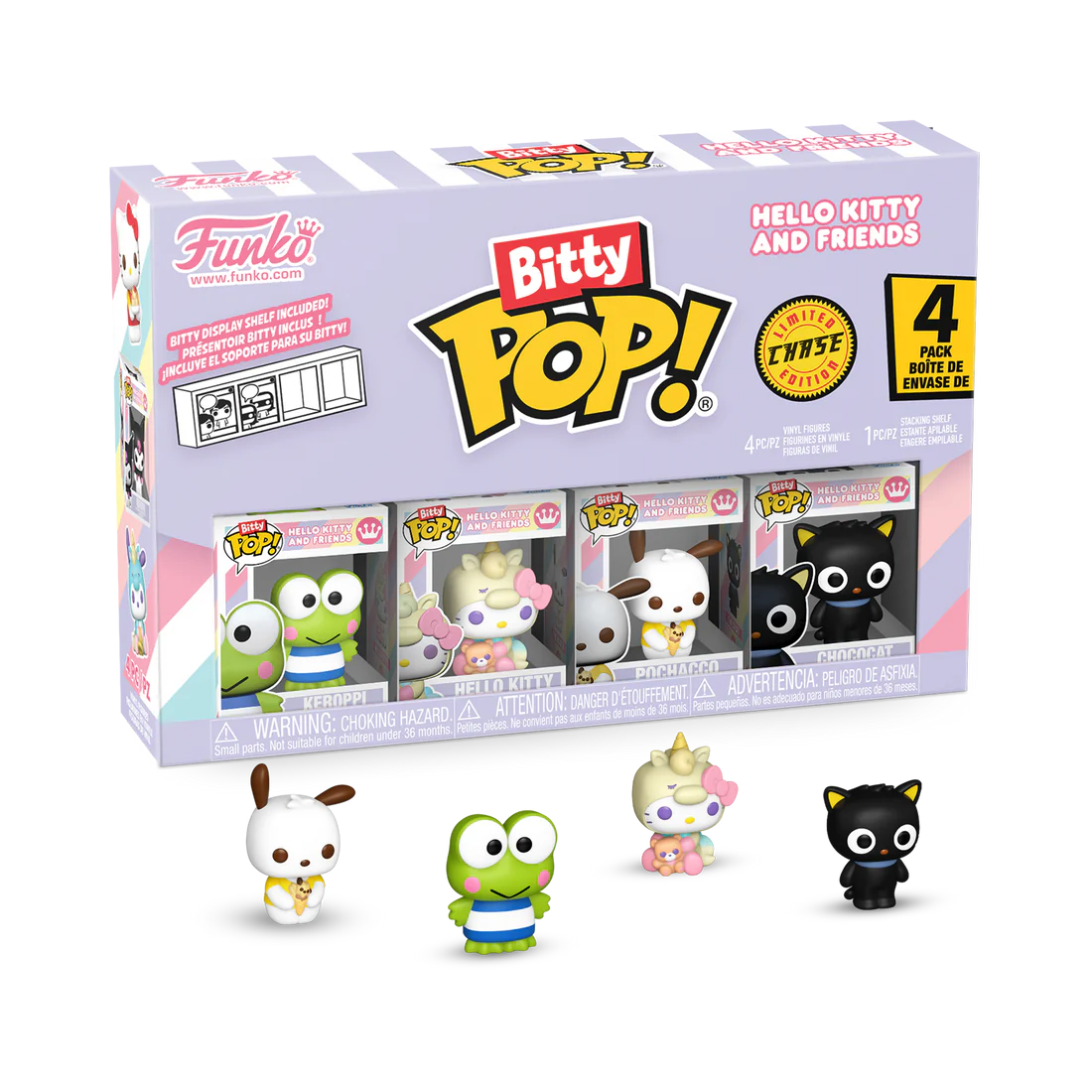 Funko Bitty POP! Hello Kitty and Friends: Keroppi (4 Pack)