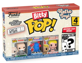 Funko Bitty POP! Retro Toys: Mr Monopoly (4 Pack)