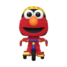Funko POP! Sesame Street: Elmo on Trike #309 Flocked Special Edition