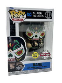Funko POP! DC Super Heroes: Bane (Dia De Los DC) #412 Glow in the Dark Special Edition