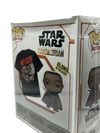 Funko POP! and Tee Star Wars: Moff Gideon Glow in the Dark (Size M, Box Damage)