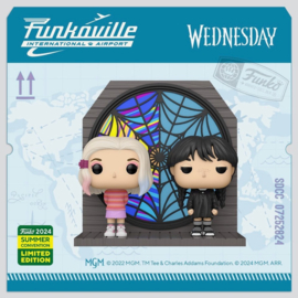 Funko POP! Moment Wednesday: Wednesday and Enid #1541 Summer Convention 2024 Limited Edition